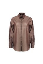 “Ruby's shirt” Классическая рубашка свободного кроя. - фото 135056