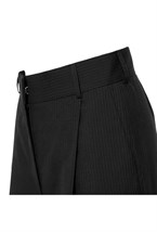 “Striped wool  trousers” Брюки широкие со складками - фото 135076