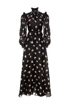 «Lush dance» Платье в пол с открытой спиной - фото 135091