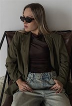 Боди без рукавов brown - фото 135981