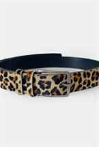 Ремень c принтом леопард - фото 136202