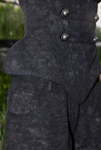 Корсет-доломан графитового цвета - фото 136671