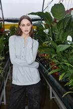 Лонгслив Инсайд Аут серого цвета - фото 136704