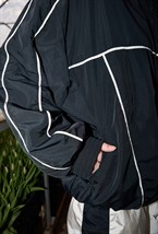 Олимпийка Бумер черного цвета - фото 136723