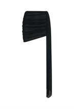 Юбка мини рифленая - фото 136919