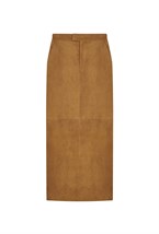 Юбка из замши - фото 136947