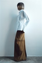 Юбка из замши - фото 136949