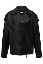 Куртка-косуха из кожи - фото 136966