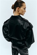 Куртка-косуха из кожи - фото 136968