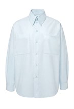 Базовая рубашка Нави ширт - фото 137074