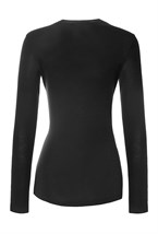 Базовый лонгслив из трикотажа Секонд скин - фото 137142