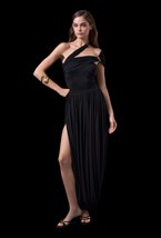 Черная юбка-перевертыш - фото 137210