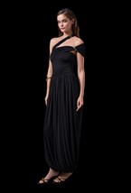 Черная юбка-перевертыш - фото 137213