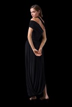 Черная юбка-перевертыш - фото 137214