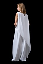 Белый асимметричный топ - фото 137226