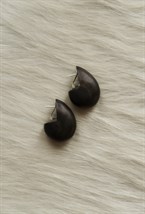Серьги-бобы из дерева - фото 137373
