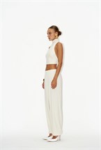 Брюки kyle ribbed butter на резинке - фото 139895