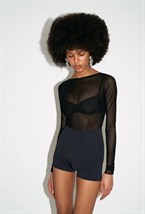 Боди mesh strip black - фото 140057