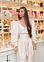 шаровары из парчи - фото 14116