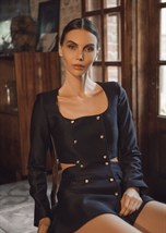 короткая юбка с запАхом - фото 14148