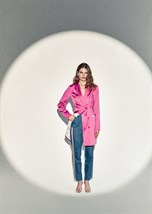 Джинсы с вставками из сетки по бокам - фото 14485