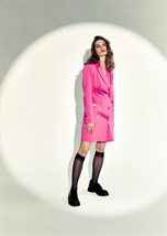 Платье-жакет с открытой спиной - фото 14505