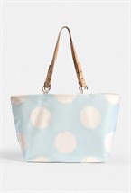 Шопер "Горох" в голубом - фото 154591