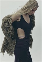 Юбка баклажан - фото 164646