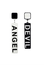 серьги ANGEL/DEVIL - фото 20059