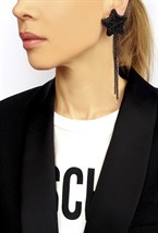 клипсы ассиметричные звезды - фото 20063