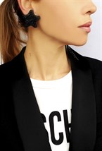 клипсы ассиметричные звезды - фото 20064