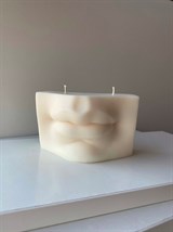 Свеча из соевого воска "Губы" - фото 24448