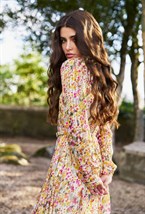 Платье шифоновое с отложным воротником - фото 26871