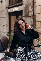 Шелковая рубашка - фото 30154