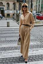 Брюки широкие - фото 32740