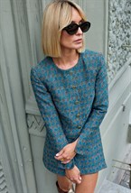 Жакет из жаккарда - фото 32749