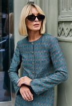 Жакет из жаккарда - фото 32751