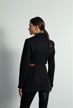 Жакет удлиненный с разрезами - фото 33303