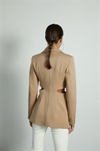 Жакет удлиненный с разрезами - фото 33305