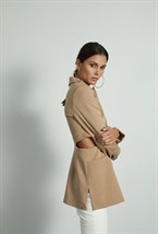 Жакет удлиненный с разрезами - фото 33306