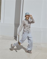 рубашка с завязками - фото 33597