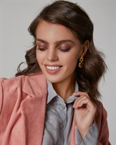 замшевый жакет блуза - фото 33603