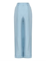 прямые брюки с отворотами - фото 33660