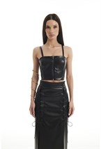 Топ  Black Leather - фото 37163