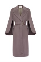 Пальто с разрезами - фото 37471