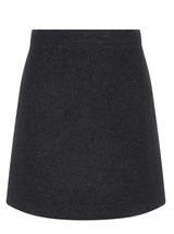 Юбка шерстяная СЕРЫЙ ДЫМ - фото 37503