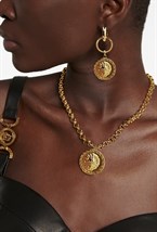 серьги со львом - фото 42968