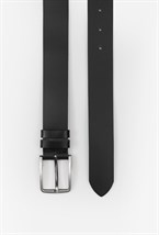 Ремень базовый пряжка никель - фото 44233