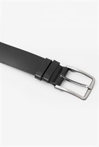 Ремень базовый пряжка никель - фото 44234