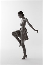 Платье из шелка - фото 45700